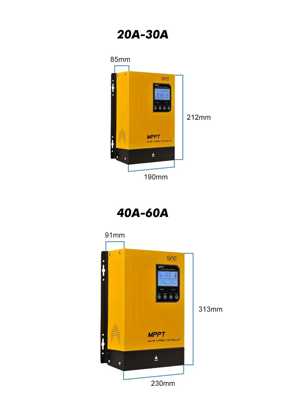 mppt 60a solar charge controller