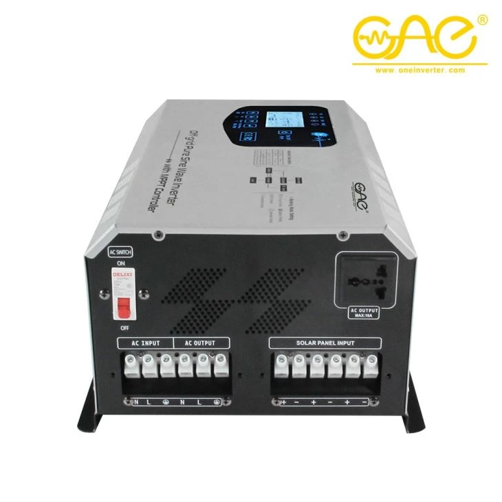 Hybrid Pure Sine Wave Inverter 3000W For Solar Power System With AC Charger And MPPT Solar Charger Controller